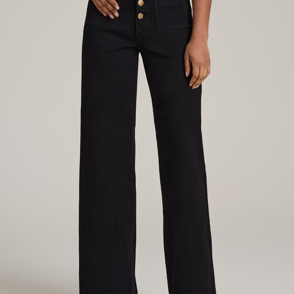 NWT!! American Tall - Jeans for Tall Women in Black - Picture 1 of 3